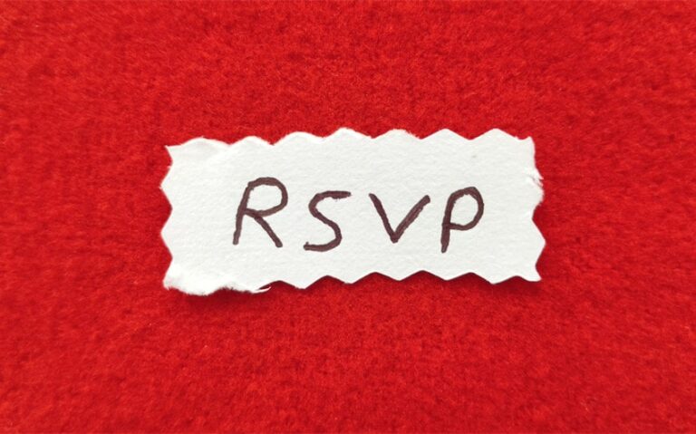how to reply to rsvp confirmation by text