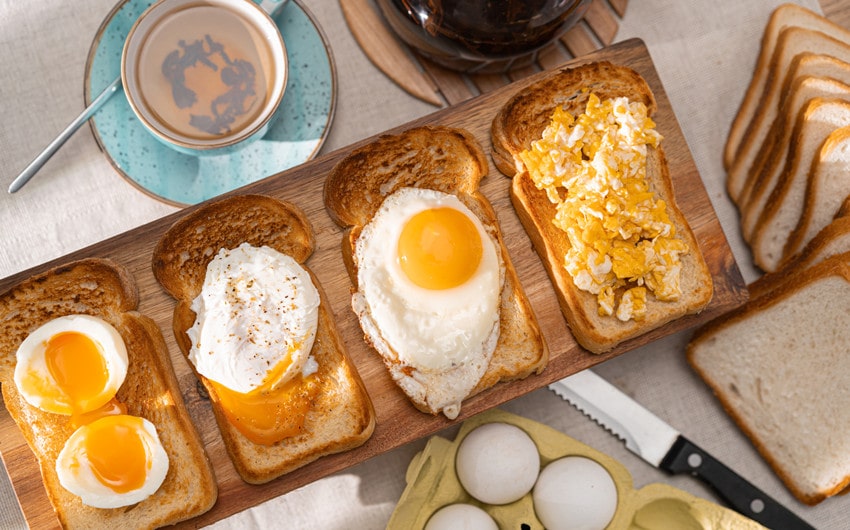 types of fried eggs