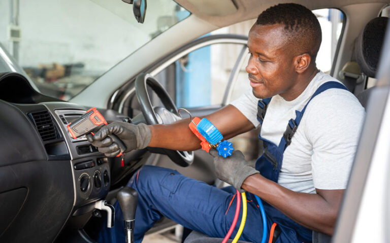 Car's AC System Needs Professional Help