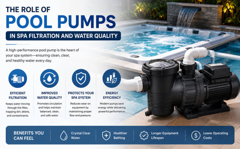 Role Of Pool Pumps In Spa Filtration And Water Quality