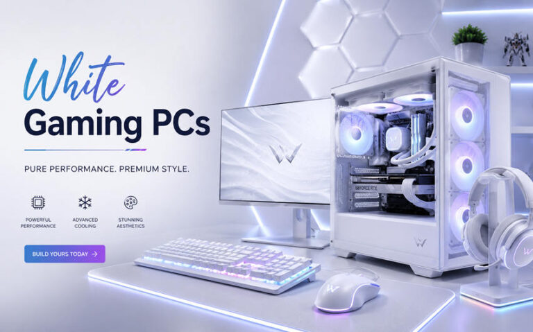 Why White Gaming PCs Are So Popular Right Now