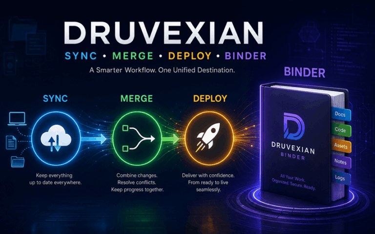 Druvexian Sync Merge Deploy Binder: A Clear Guide to the Workflow Concept